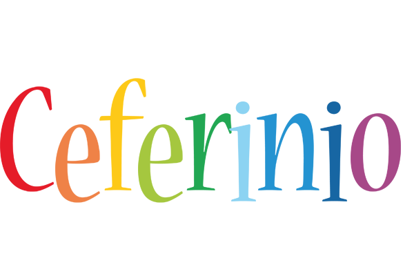 Ceferinio birthday logo