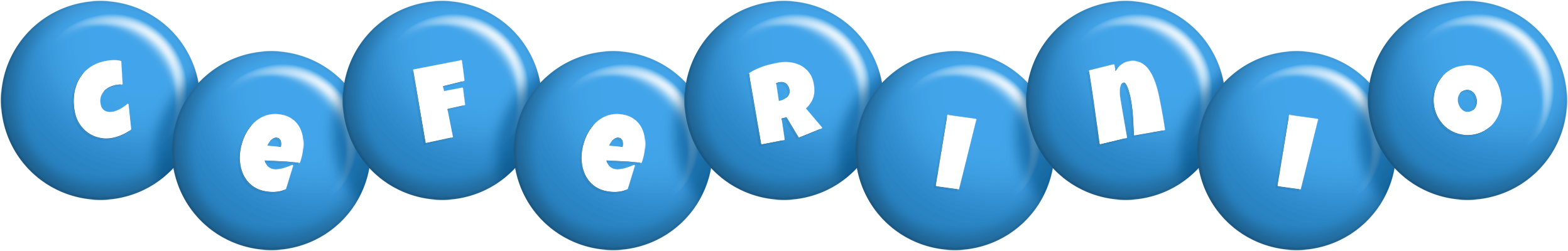 Ceferinio candy-blue logo