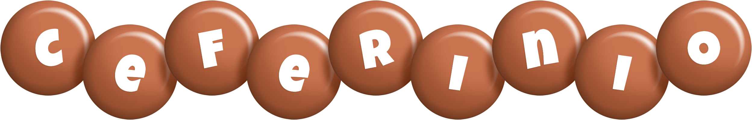 Ceferinio candy-brown logo
