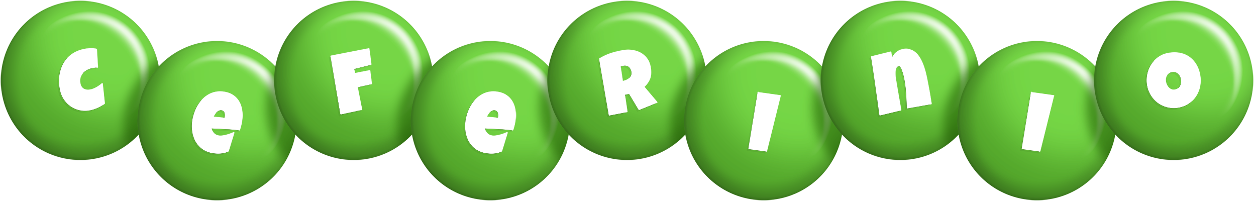 Ceferinio candy-green logo
