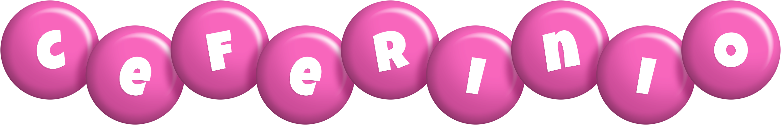 Ceferinio candy-pink logo
