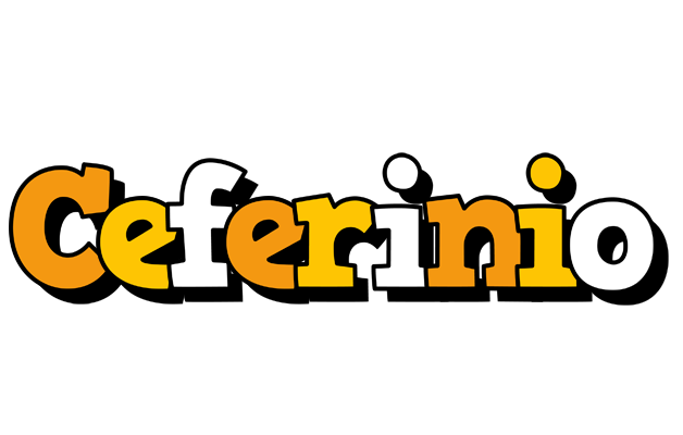 Ceferinio cartoon logo