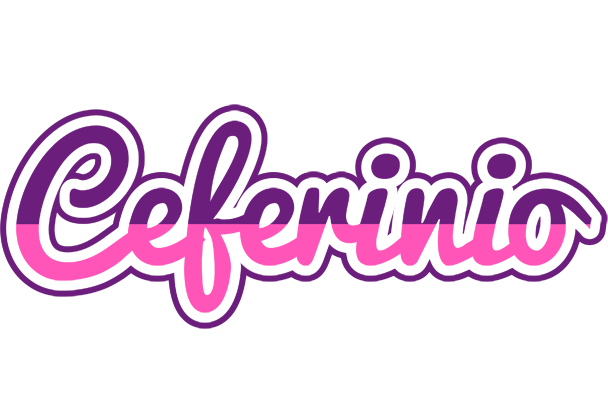 Ceferinio cheerful logo