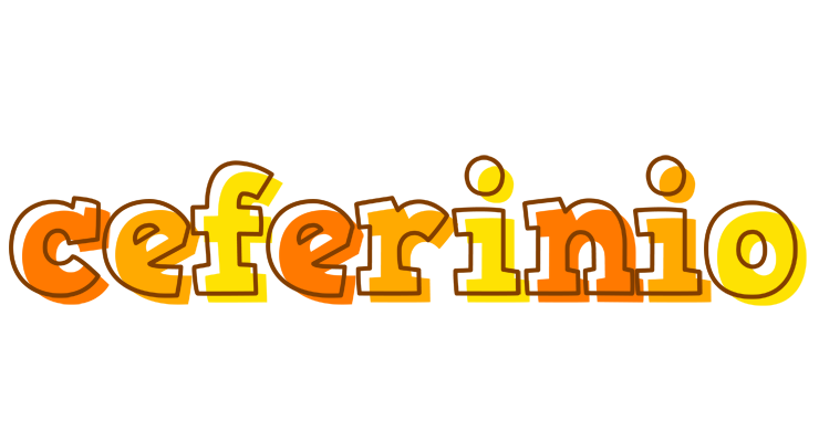 Ceferinio desert logo