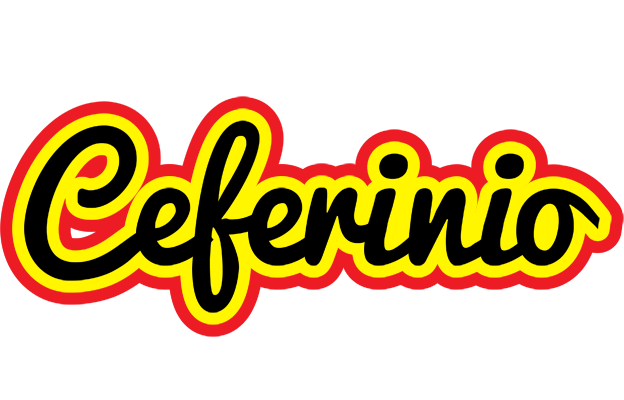 Ceferinio flaming logo