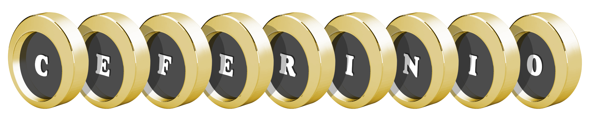 Ceferinio gold logo