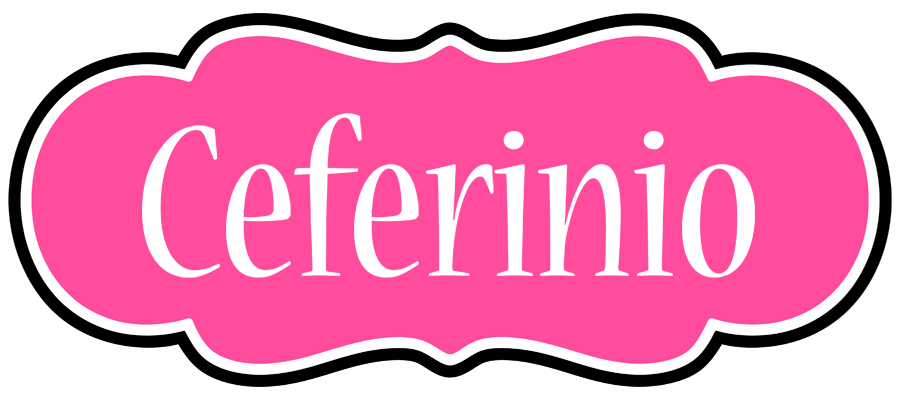 Ceferinio invitation logo