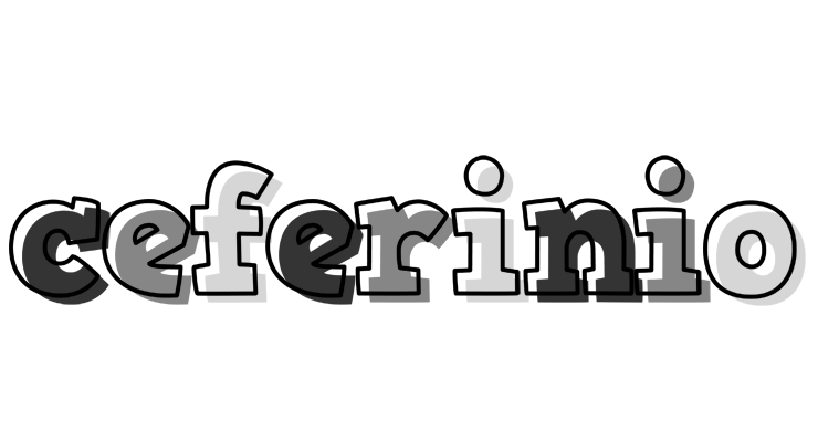 Ceferinio night logo
