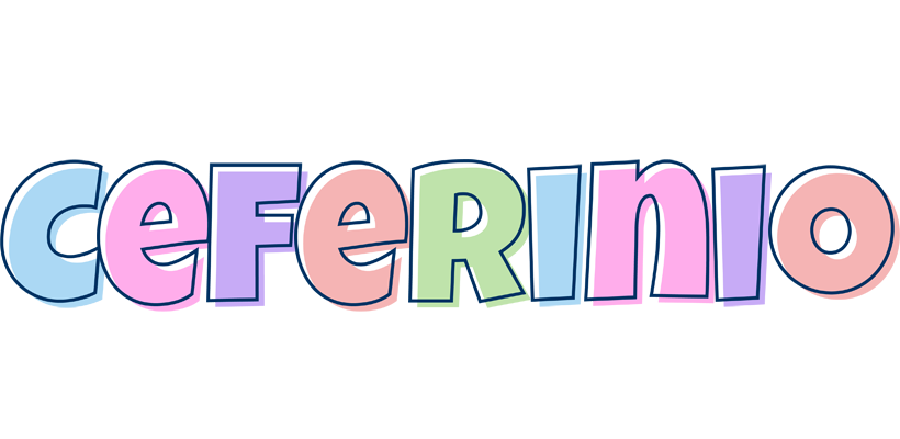 Ceferinio pastel logo