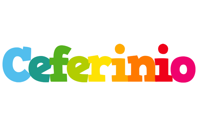 Ceferinio rainbows logo
