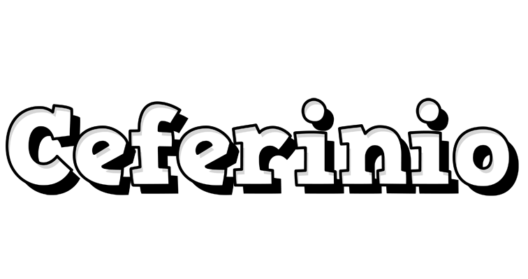 Ceferinio snowing logo