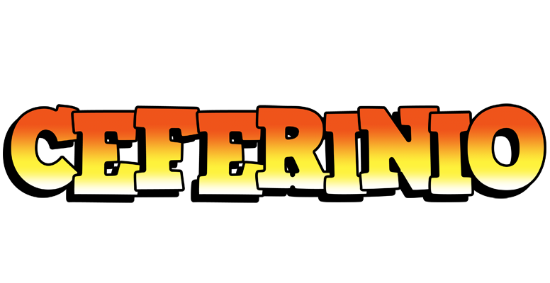 Ceferinio sunset logo