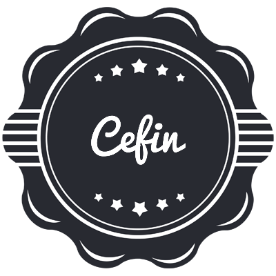 Cefin badge logo