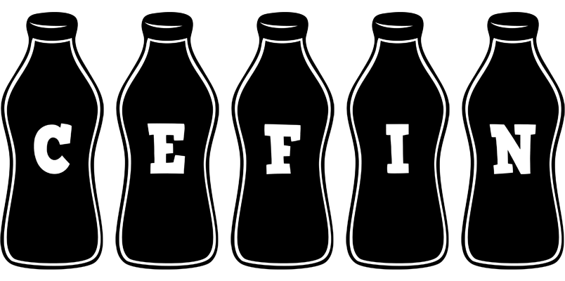 Cefin bottle logo