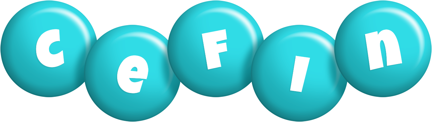 Cefin candy-azur logo