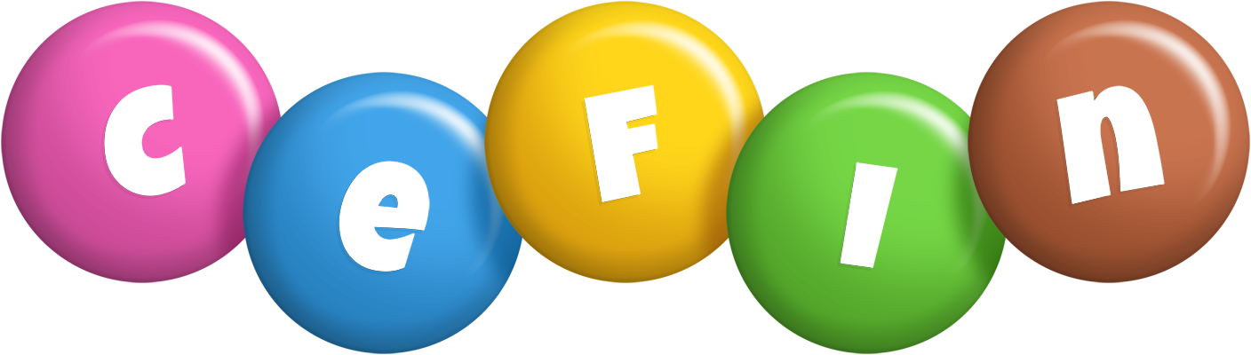 Cefin candy logo