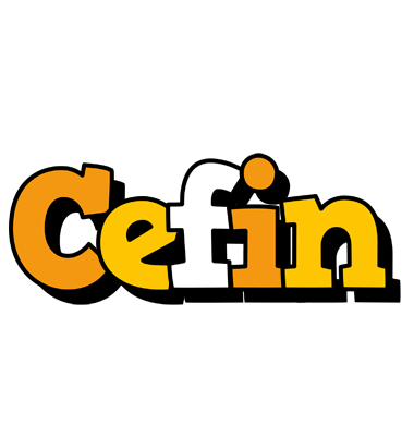 Cefin cartoon logo