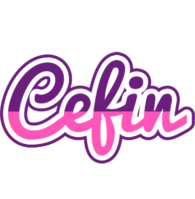 Cefin cheerful logo
