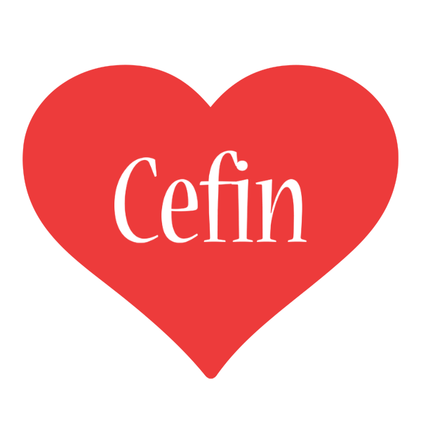 Cefin love logo