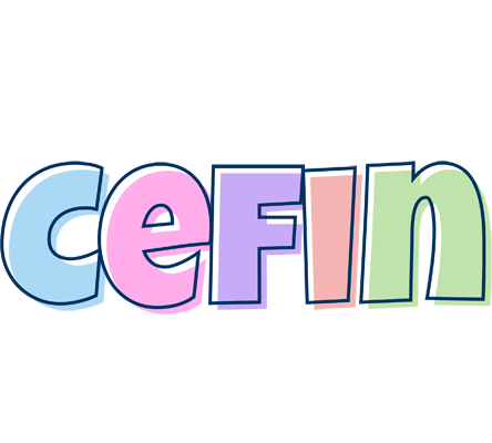 Cefin pastel logo