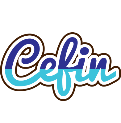 Cefin raining logo