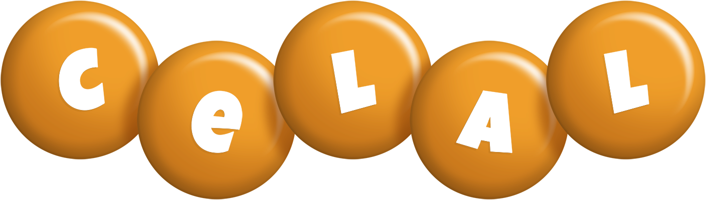 Celal candy-orange logo