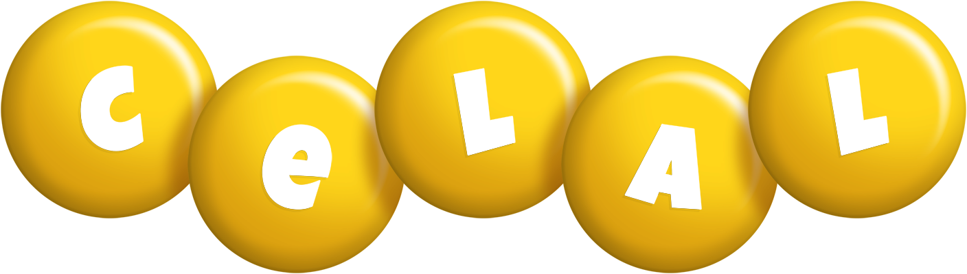 Celal candy-yellow logo