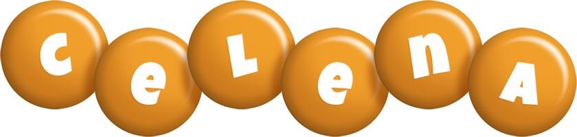 Celena candy-orange logo