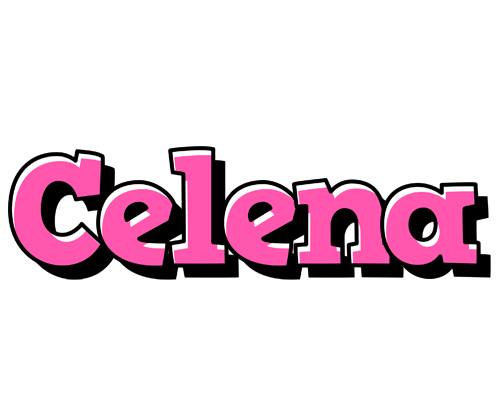Celena girlish logo