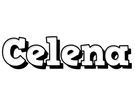 Celena snowing logo