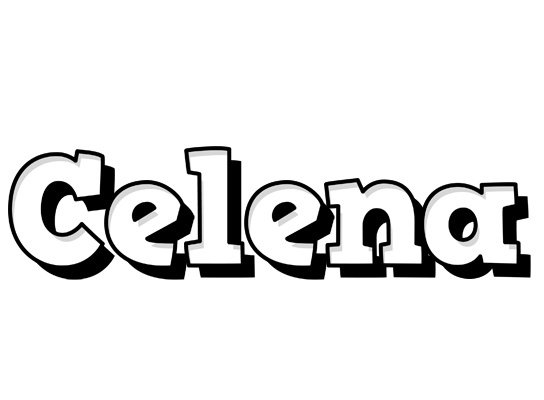 Celena snowing logo