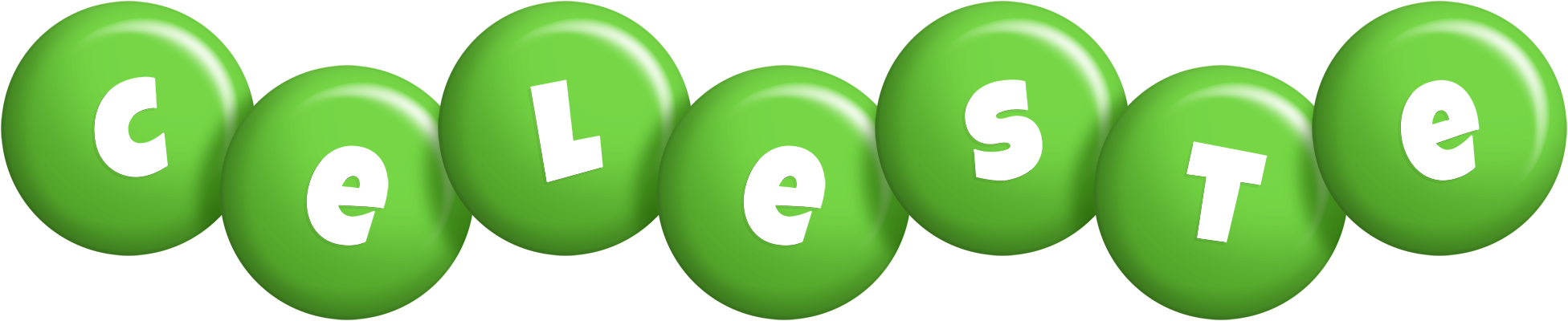 Celeste candy-green logo