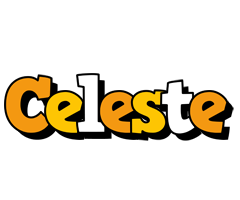 Celeste cartoon logo
