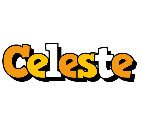 Celeste cartoon logo