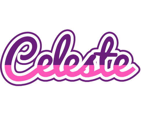 Celeste cheerful logo