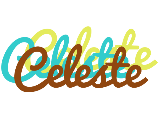 Celeste cupcake logo