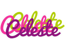 Celeste flowers logo