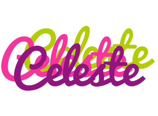 Celeste flowers logo