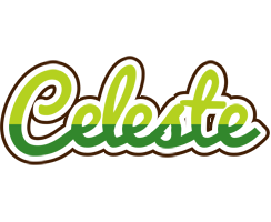 Celeste golfing logo