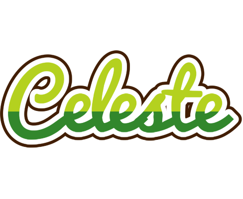 Celeste golfing logo