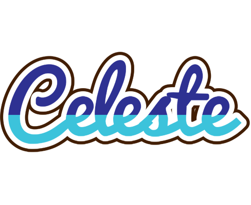 Celeste raining logo