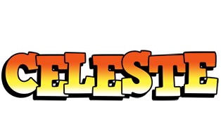 Celeste sunset logo