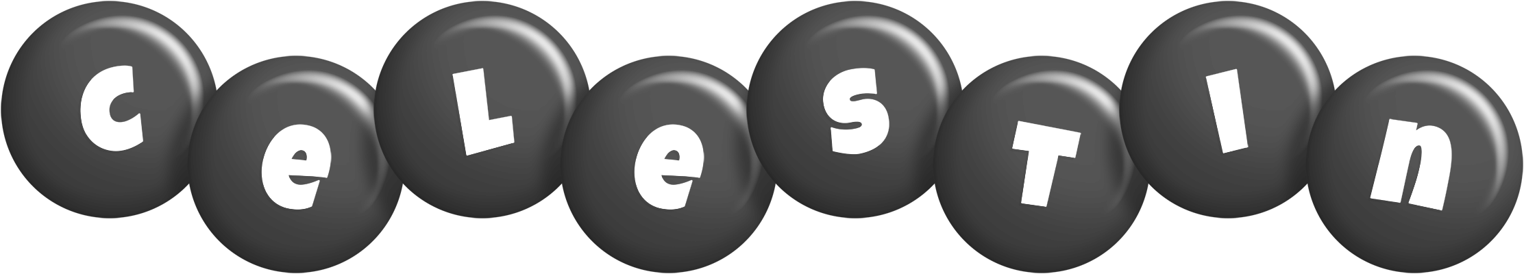 Celestin candy-black logo
