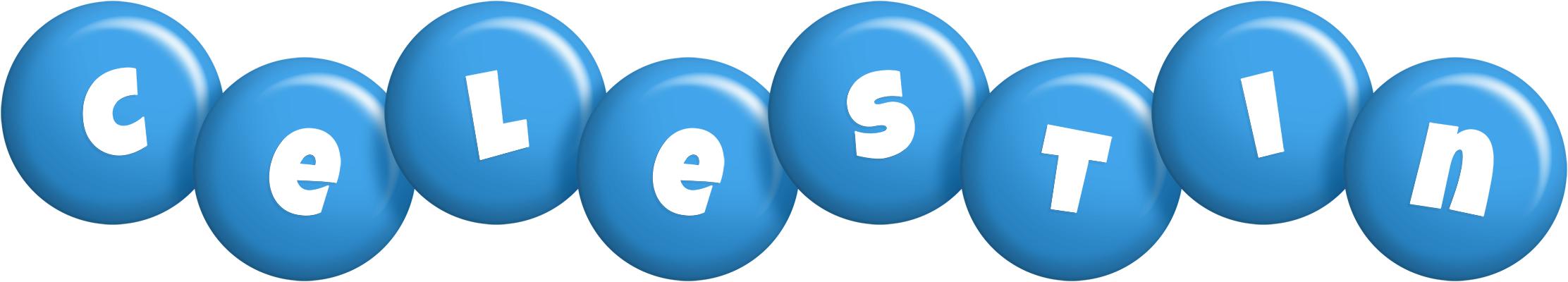 Celestin candy-blue logo