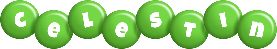 Celestin candy-green logo