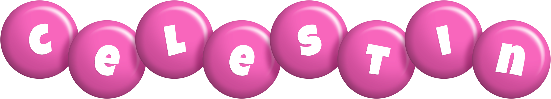 Celestin candy-pink logo