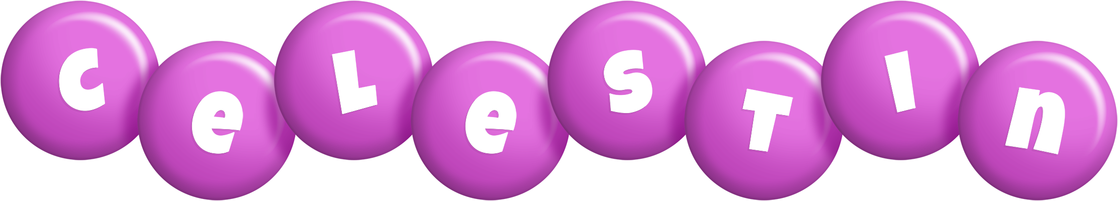 Celestin candy-purple logo