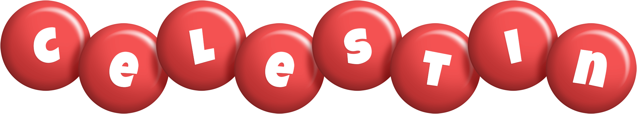 Celestin candy-red logo