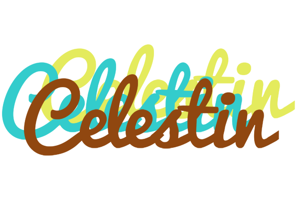 Celestin cupcake logo