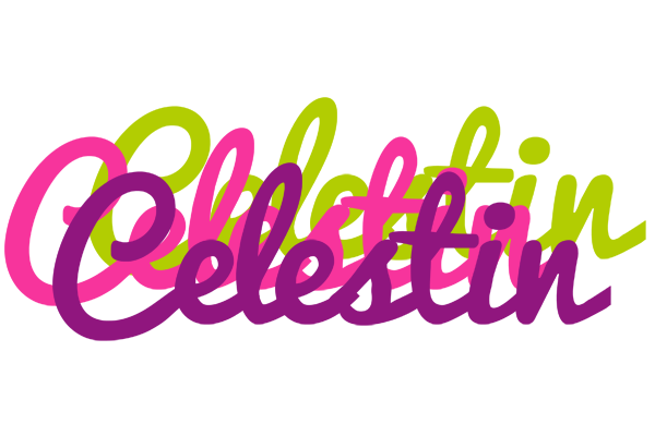Celestin flowers logo